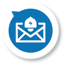 alarme ENVOIS D’ALARMES PAR E-MAIL