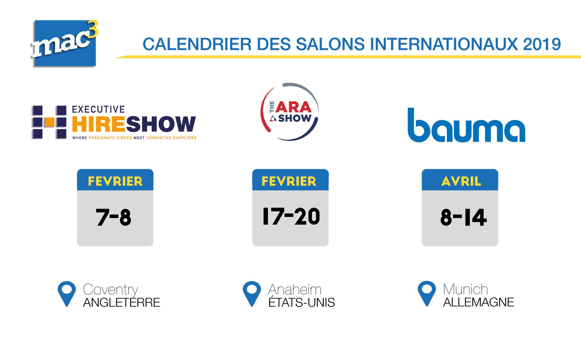 salons internationaux