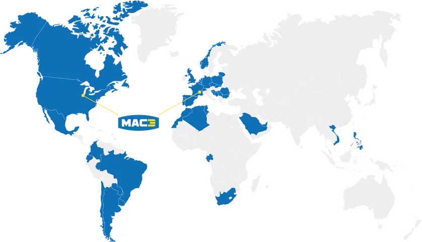 image MAC3 à l'international
